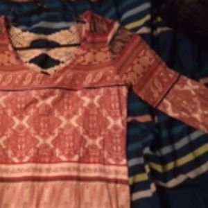 Pattern bodycon dress